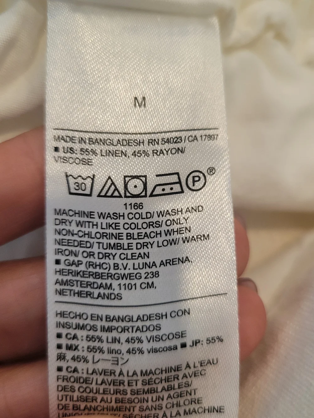 White Linen Trousers